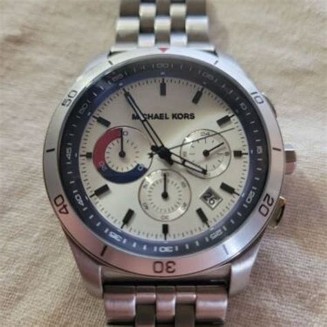 Michael Kors Outrigger Chronograph Stainless Steal Watch 